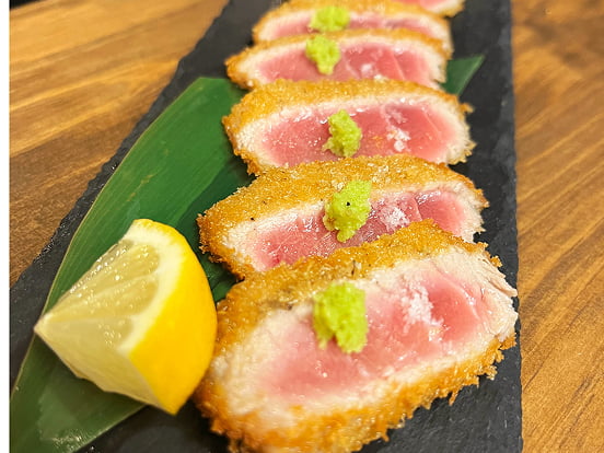 マグロのレアカツ