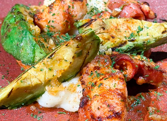 ミズタコのマリネのガリシア風