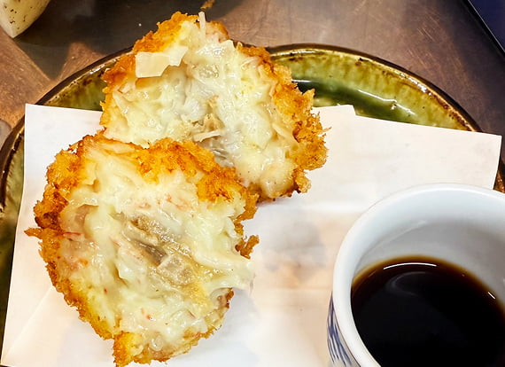 カニカマたっぷりカニクリームコロッケ