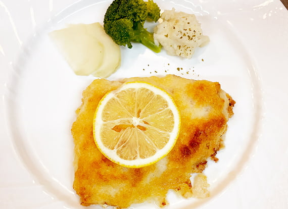 メカジキのパン粉焼き