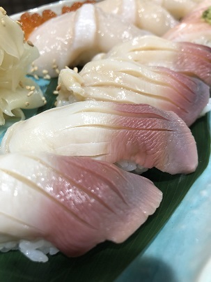 ほっき貝の寿司